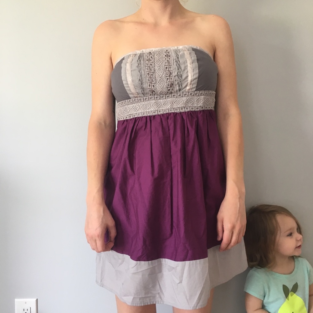 Urban Outfitters strapless dress